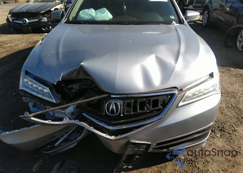 2015 Acura Tlx из США, поврежденный, VIN 19UUB1F39FA800982